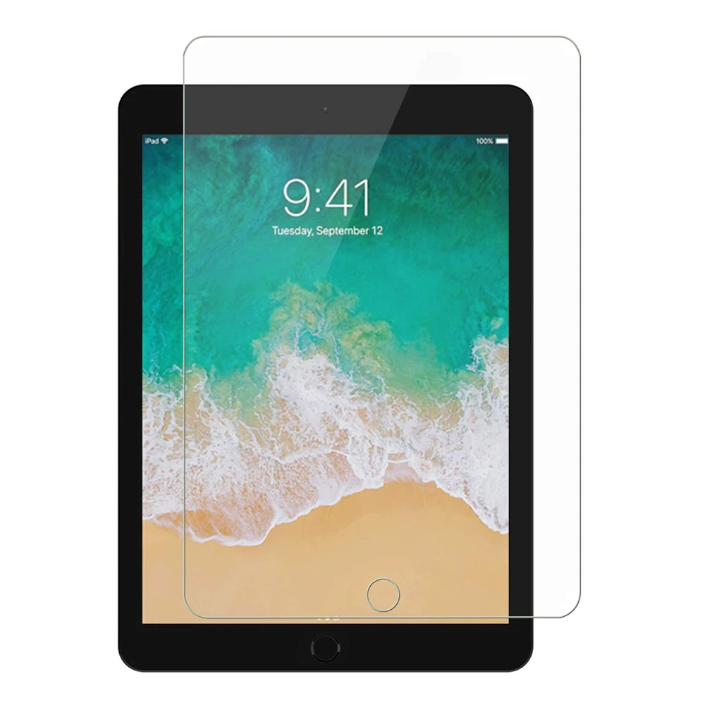 Nuevo  De vidrio templado 9 H para iPad 7th generación 10,2 pulgadas Protector de pantalla HD de 2019 antiarañazos Anti huellas dactilares Protector de vidrio película 6n95BdbXV03