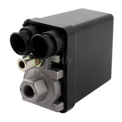 

AC240V 20A 175PSI 12mm Female Thread 1 Port 2NC Air Compressor Pressure Switch