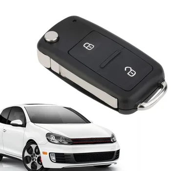 

1PC 2 Button Remote Key FOB Shell Case Fits forcar Transporter/T5/Polo/GOLF