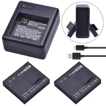 Rechargeable-Battery 1-Batteries 1-Action-Camera AZ13-1 AZ16-2 Xiaomi Yi 1010mah 