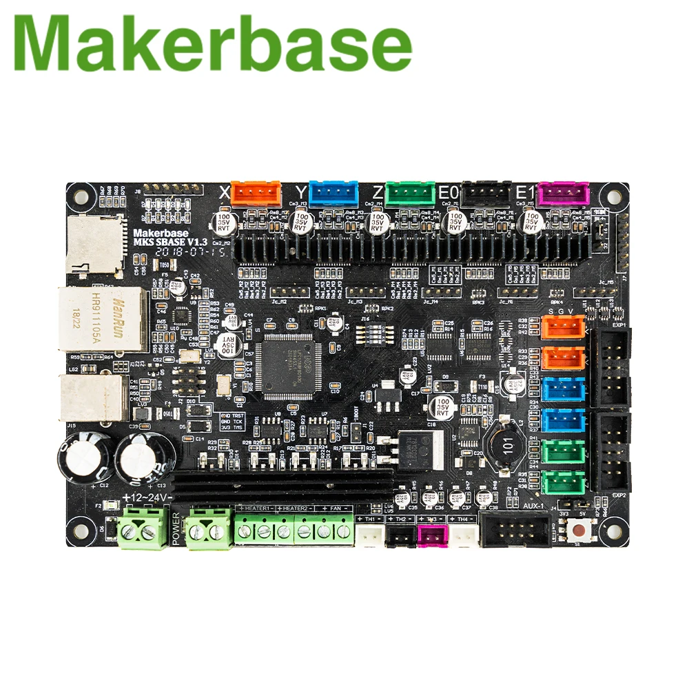 Makerbase MKS SBASE V1.3 32 битная плата управления с поддержкой marlin2.0 и прошивки smoothieware