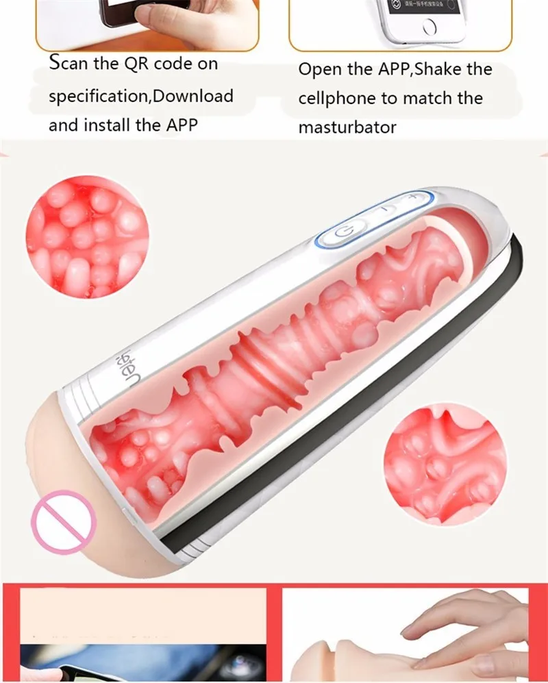 Leten Z9 VR Intelligent Video Interactive Sex Vagina Toy 10 Modes Male Masturbator for Man