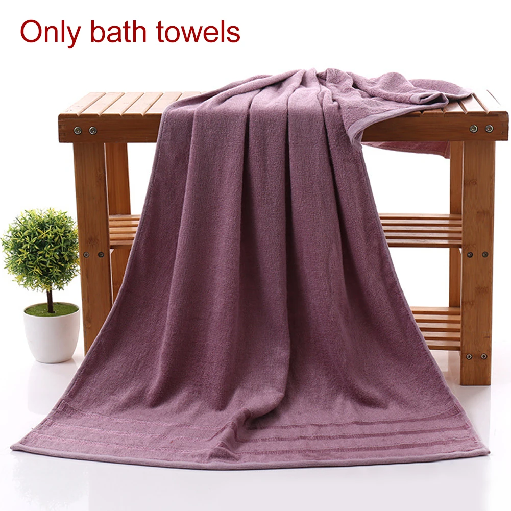 Bath Face Absorbent Bamboo Fiber Soft Healthy Practical Towels Cool Solid Antibacterial Textile Home Bathroom