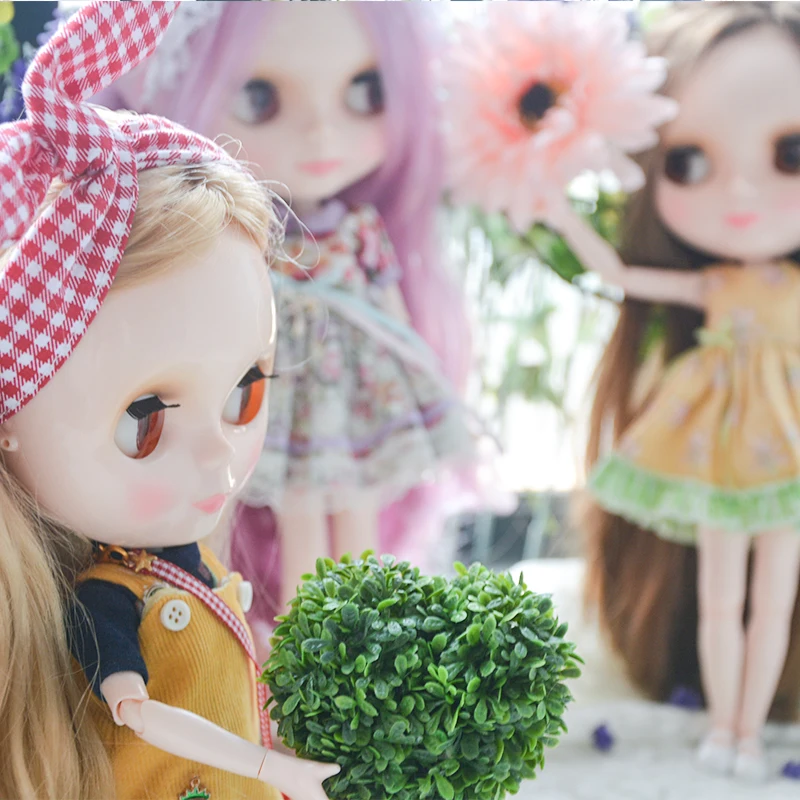 Blyth BJD кукла, Blyth кукольные Обнаженная индивидуальные матовое куклы может быть изменен макияж и платье, 12 дюймов мяч шарнирные 07