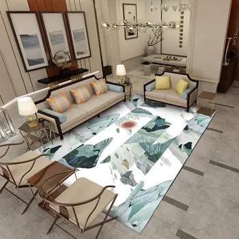 

Abstract Pine Tree Pattern Bathroom Carpet Mat Rug Livingroom Bedroom Doorway Non-slip Bath Mat Floor Carpet Sofa Rug Pads j