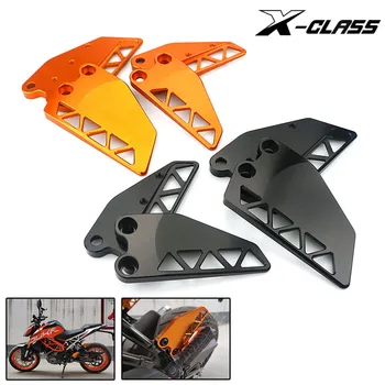 

For KTM Duke 250 390 2017 2018 2019 Motorcycle Front Rear Foot Step Side Guard Wing Cover Protector CNC Aluminum Accessories