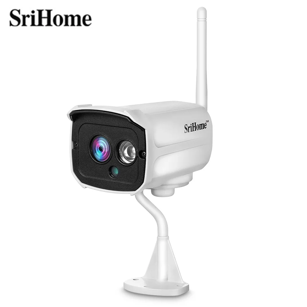 SriHome SH024 1080P умная ip камера IP66 Водонепроницаемая ночного видения обнаружения