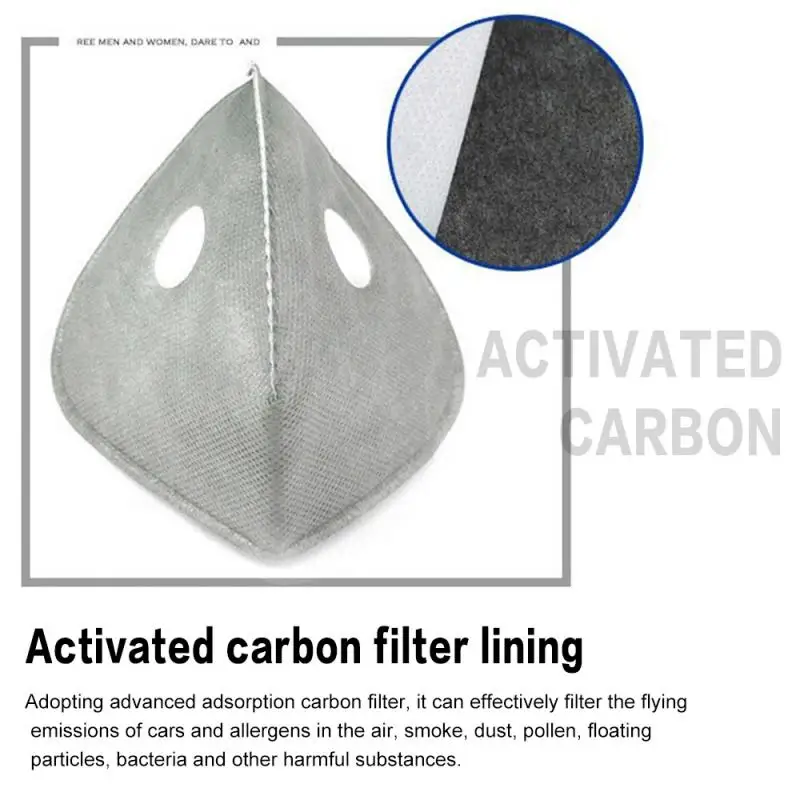

Hot Sale N95 Mask Activated Carbon Mask Filter Anti-Dust Air Pollution Mask Filter Outdoor Cycling Protective Mask Filter