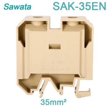 

CE 20Pcs SAK-35EN Wire Conductor Wire Cable Terminal Blocks Weidmuller Connector Screw Connection Din Rail Terminal Blocks