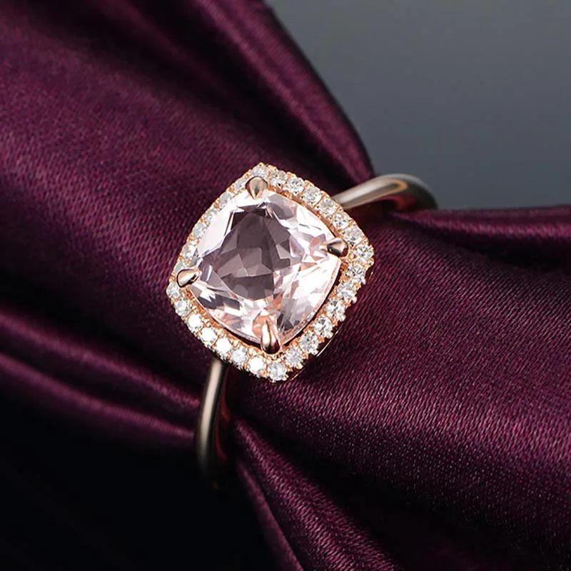 Bague Ringen квадратное 925 пробы Серебряное кольцо для женщин AAA циркониевое кольцо регулируемое Открытое кольцо серебро 925 ювелирное изделие женский подарок