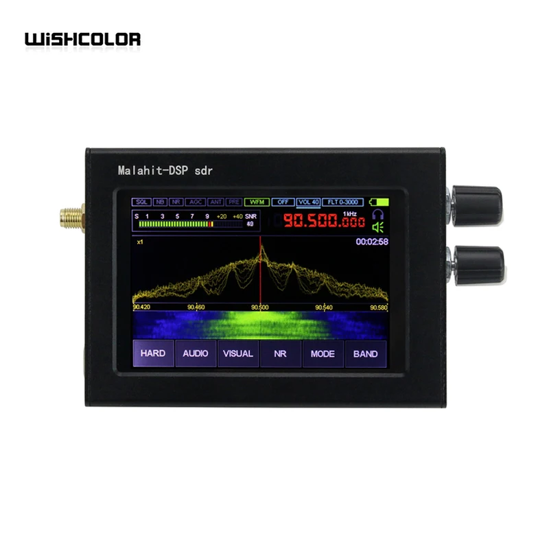 New 50KHz-200MHz/2GHz Malachite SDR Radio DSP SDR Receiver With 3.5