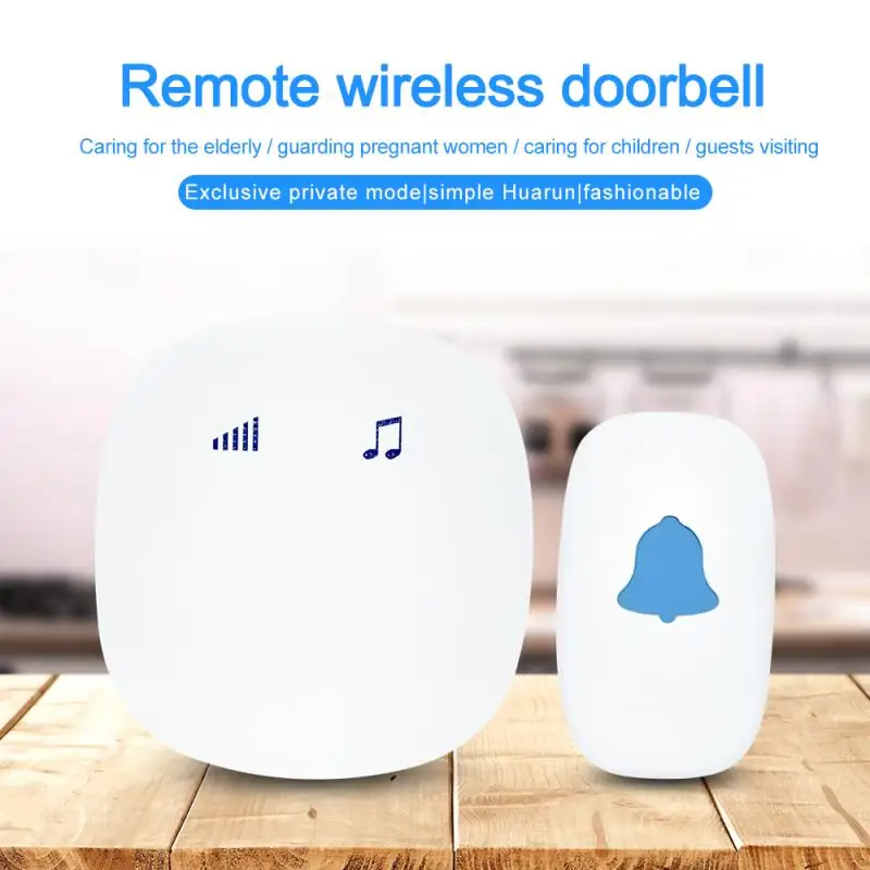 

2019 New 200M Distance Touch Wireless Intelligent Sensor Doorbell Split Reminder