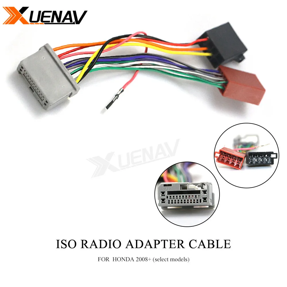 12-129 for HONDA 2008+ (select models) ISO Radio Adapter Wiring Harness Connector Lead Loom Cable Plug | Автомобили и мотоциклы