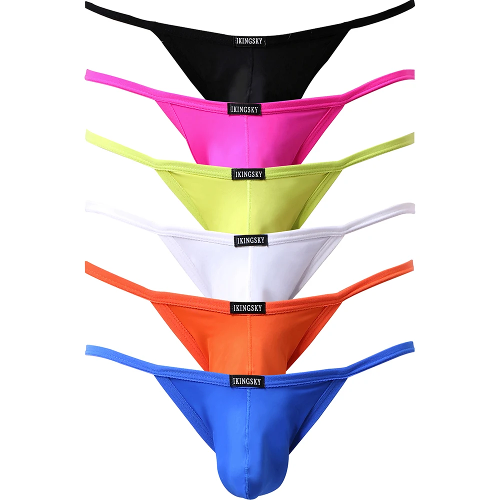 

Men's Pouch Thong Underwear Sexy Low Rise Bulge Underwear Men String T-back Under Panty