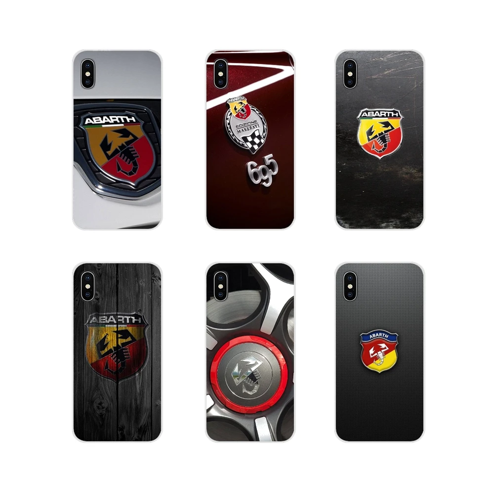 Для LG G3 G4 мини G5 G6 G7 Q6 Q7 Q8 Q9 V10 V20 V30 X Мощность 2 3 K10 K4 K8 2017 Fiat Abarth Логотип Аксессуары