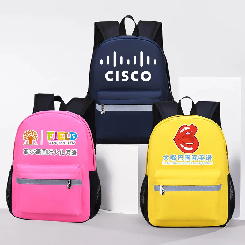 

New Style CHILDREN'S Book Package Printing Logo Schoolbag for Elementary School Students Printed Words Training And Coaching Cla