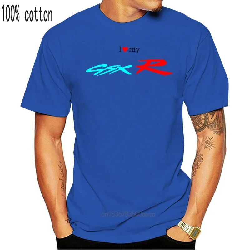 Новая футболка с персонализированным дизайном Размеры S M L Xl Xxl Homme Col Rond Moto Gsx-R |