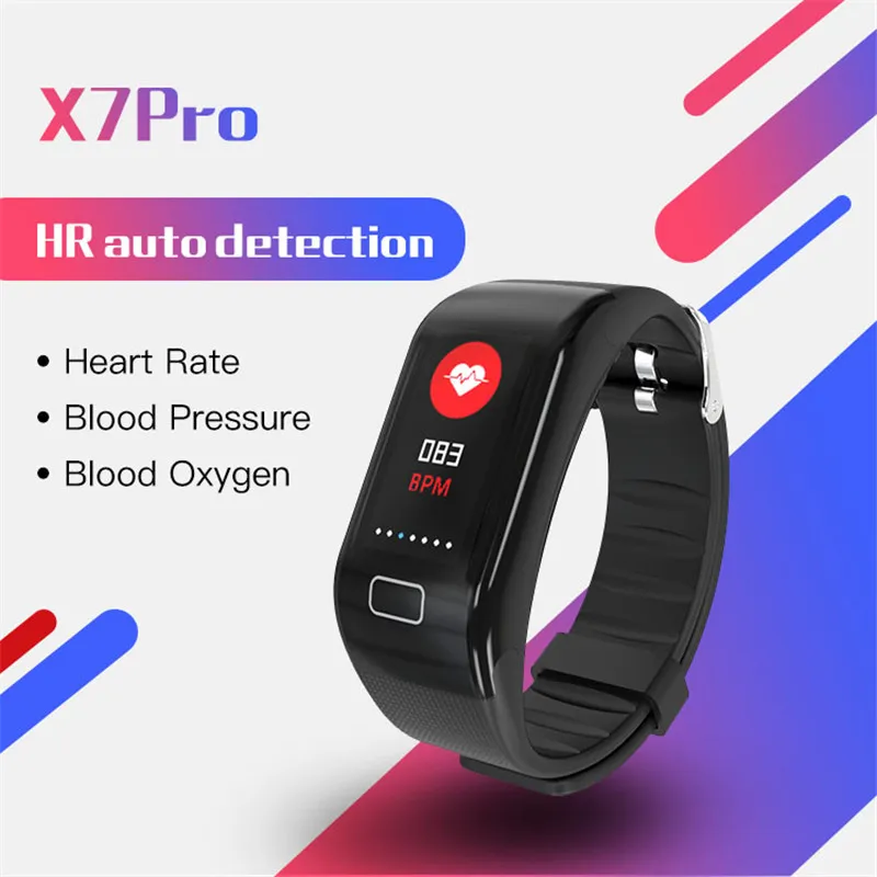 

Multifunctional smart watch Intelligent Bracelet Heart Rate and Blood Pressure Monitoring Waterproof Motion Meter Walking