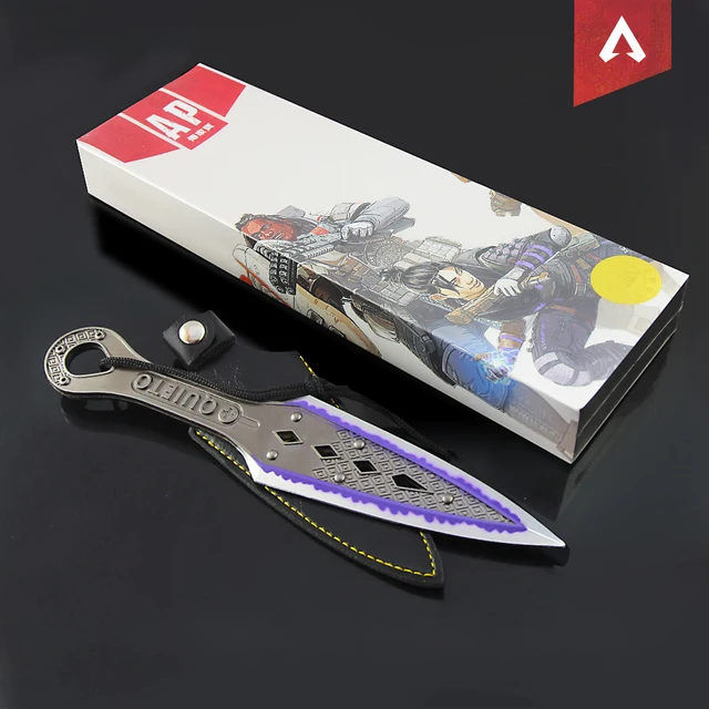 Apex Legends wraith heirloom Kunai dagger Alloy keychain Sword kanata Game Weapon Model Weapon heirloom toys for children gift 2