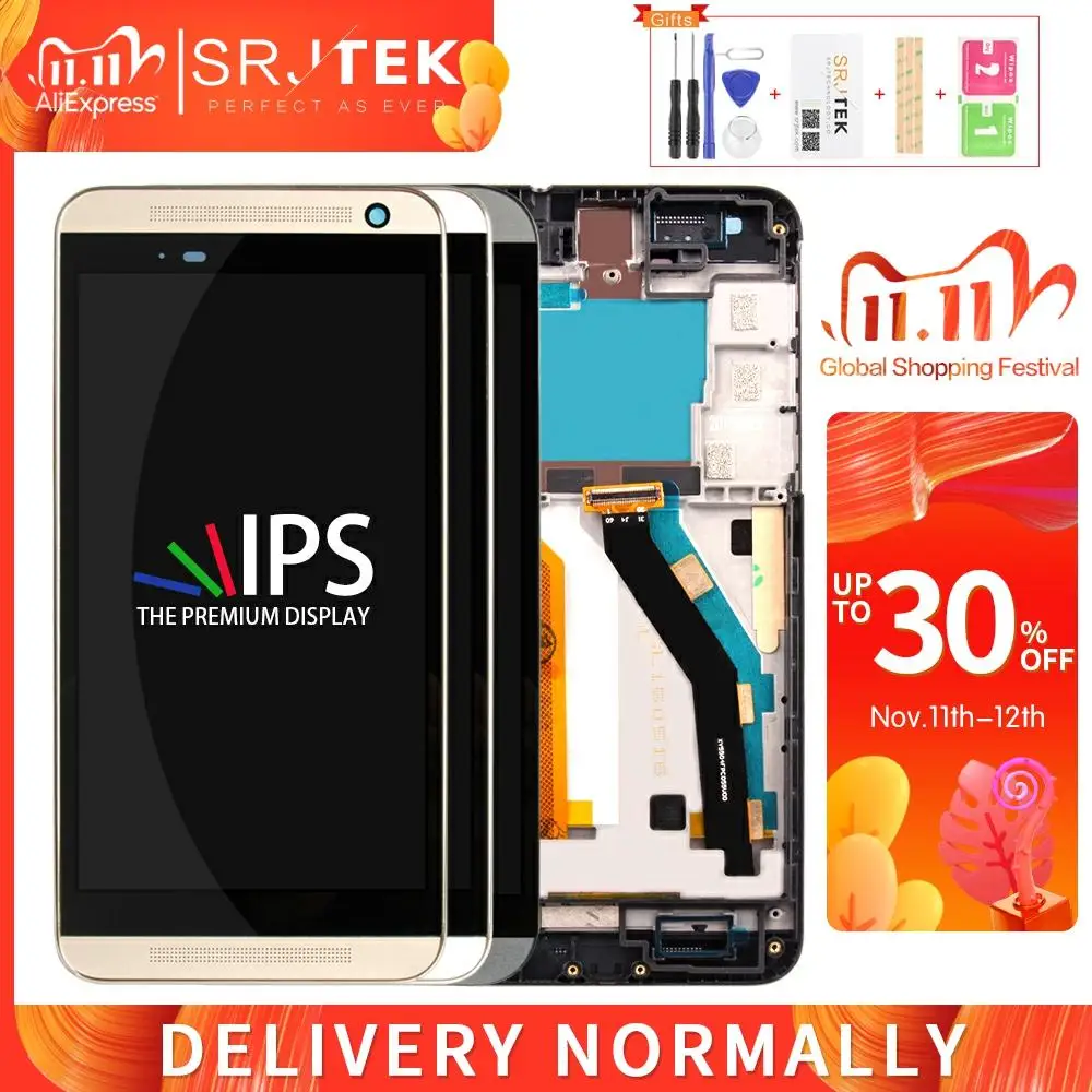 Srjtek экран для HTC One E9 Plus ЖК-дисплей сенсорный дигитайзер сенсор стекло в сборе с