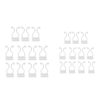 

Newest 200Pcs Invisible Wall Vines Fixture, Plant Climbing Wall Fixture Clips, for Home Garden - 100pcs M & 100Pcs S