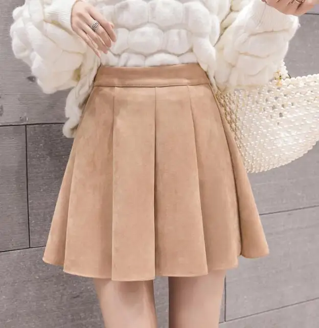 Suede skater skirt Clearance