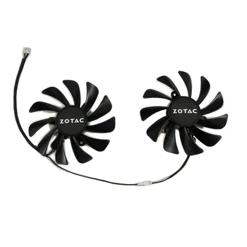 

ZOTAC GeForce GTX 1070 Ti AMP Edition GPU VGA Cooler Cooling Fan For ZOTAC GeForce GTX 1070 AMP Core Video Cards As Replacement