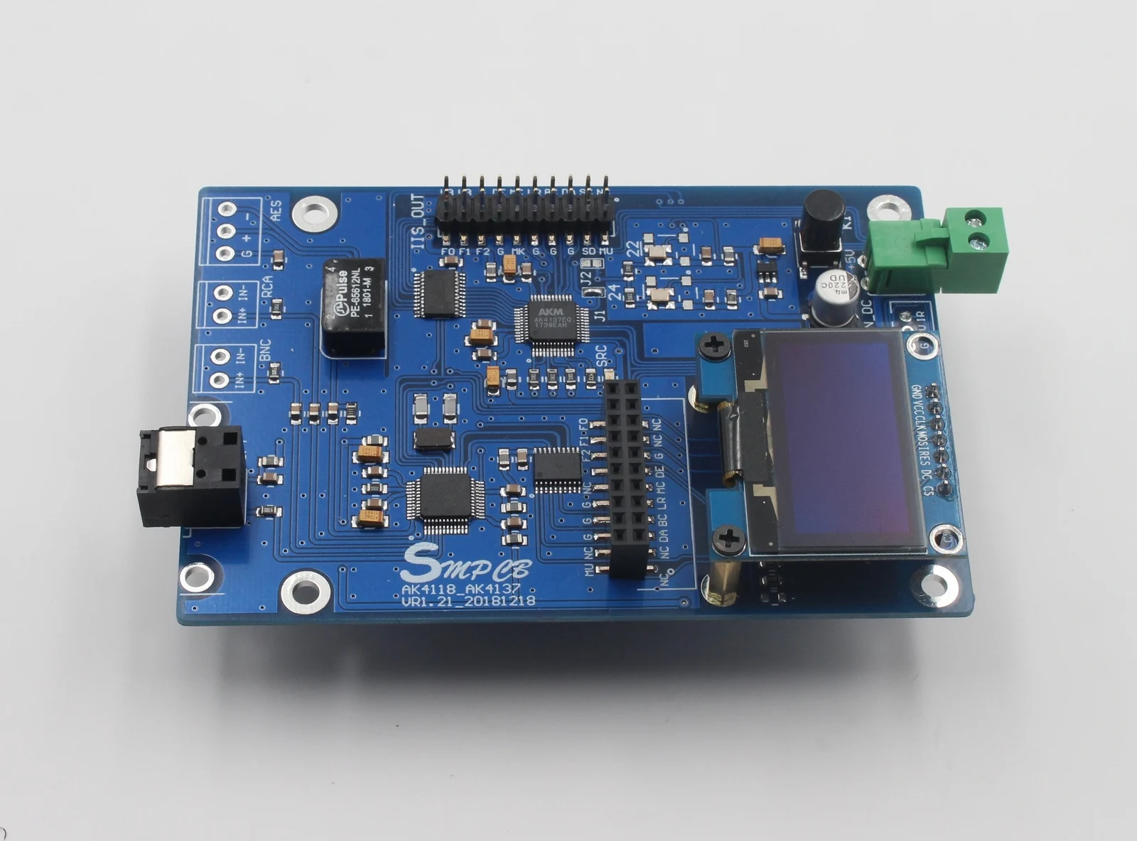 

B37 AK4137 SRC Digital Audio Processing 384K DSD256 Support DSD PCM DOP