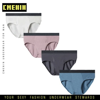 

4PCS/lot Men New Sexy Briefs Man Panties Modal Underpants Male Underwear Cuecas Jockstrap Men's Bikini Comfortable Hombre AD307