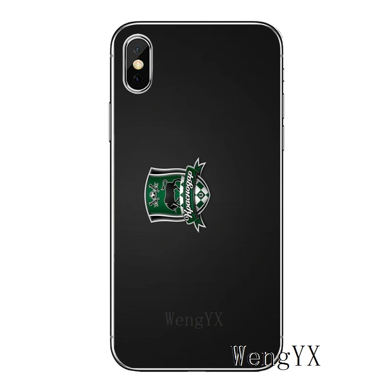 Мягкий чехол для samsung Galaxy A10 A30 A40 A50 A60 A70 huawei P30 lite pro P Smart Y6 FC Krasnodar футбол