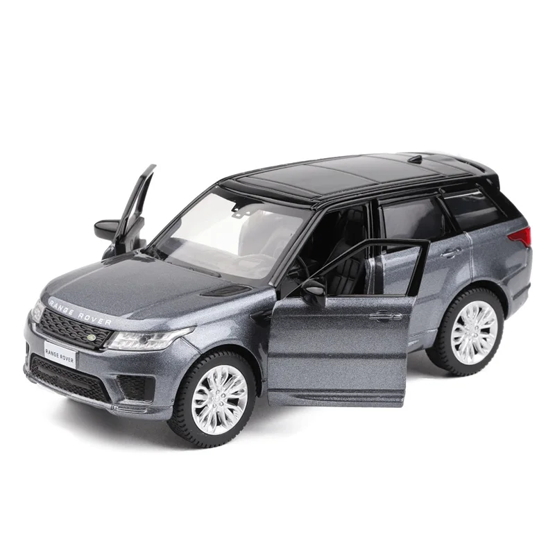 

Exquisite 1:36 Range Rover SUV alloy car model,simulation die-cast metal door pull back SUV children's toy model,free shipping