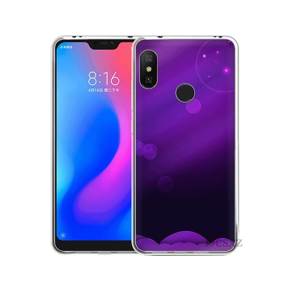 H10 Мобильный чехол для телефона для Xiaomi mi F1 9 9T MAX 3 A3 Pro CC9 CC9E 5 5S 6 mi x 2S 8 A1 A2 5X 6X Lite твёрдая обложка фиолетового цвета - Цвет: H10