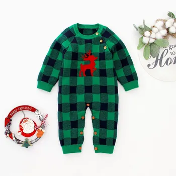 

2019 Christmas Newborn Baby Girls Boys Clothes Infant baby Kids Romper Christmas Costume Toddler Clothing 0-24M