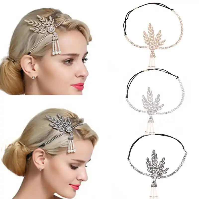 flapper dress headband
