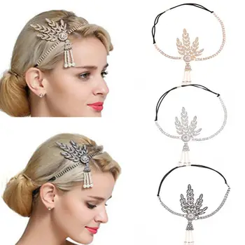 

1920s Headband Vintage Bridal Great Gatsby Flapper Costume Dress Accessories