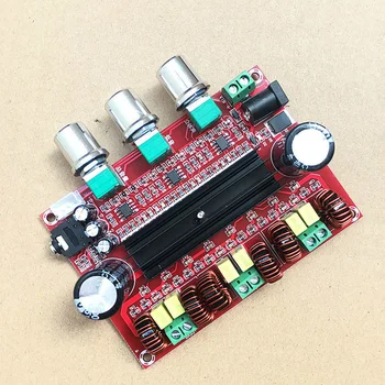 

80Wx2+100W 2.1 Amplifier Board Receiver Power Amplificador Accessories DC12-24V Digital Audio TPA3116D2 Home Theater Subwoofer
