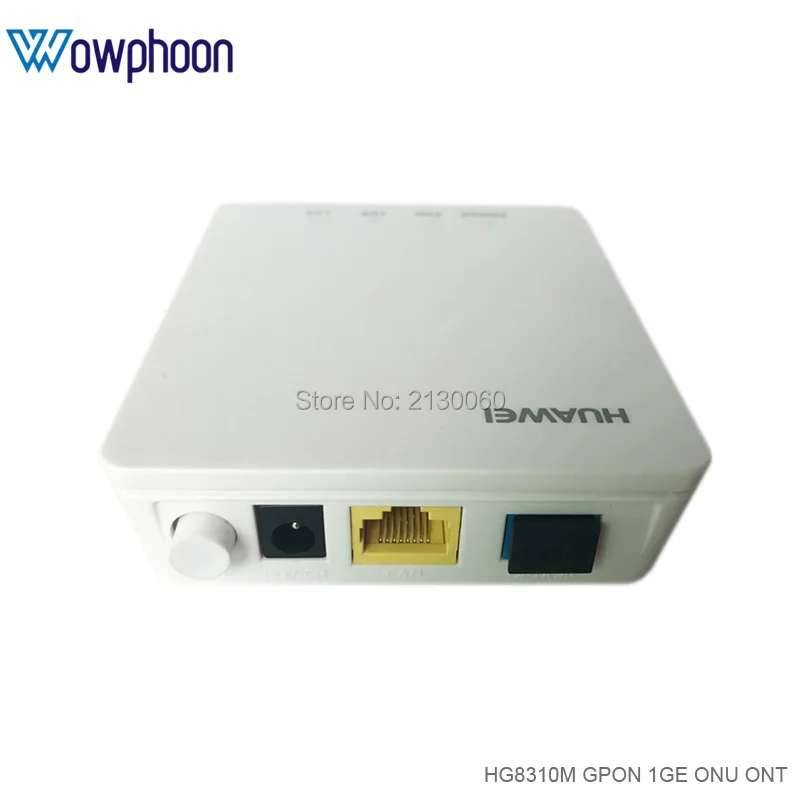 10 шт./лот оригинальный бренд Huawei 1GE Gpon ONU ONT HG8310M FTTH SFU Router Mode port GPON модель английская