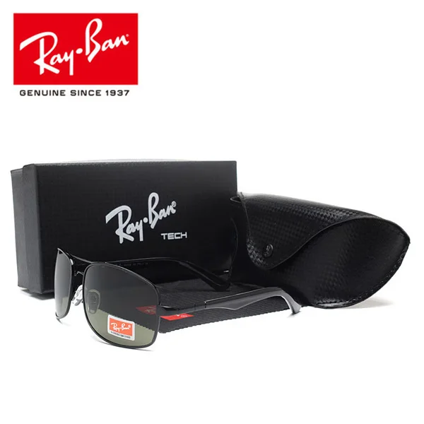

2019 RayBan RB3480 Square Polarized Sunglasses Men UV400 Driving Mirror Sun Glasses Vintage Lunette De Soleil Homme