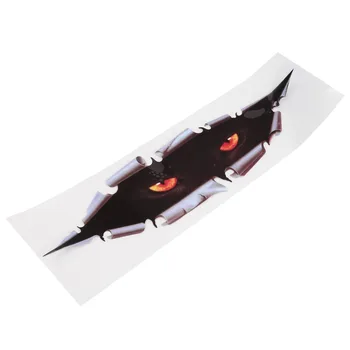 

New 3D Tirol Car Styling Funny Cat Eyes Peeking Sticker Waterproof Peeking Monster Auto Accessories Whole Body Cover 3 style