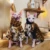 Cat Clothes MPK Store Искусственная меховая ткань Cat Wear Cat Clothes Cat Winter Wear, Основанная Футболка Доступна для спаривания