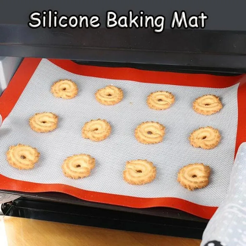 Non-Stick Silicone Baking Sheet Pastry Bakeware Silpat Oven Liner Cooking Mats Kitchen Bakeware Tool#LY