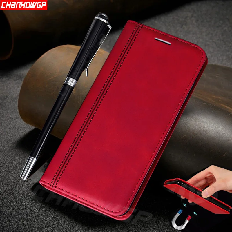 Leather Flip Cover For Xiaomi Poco M3 X3 Nfc Redmi Note 9s 9 8t 9 7 Pro 9at 9c 8a 7a Mi