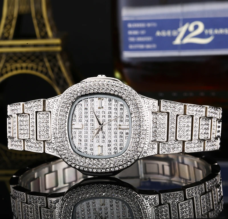 Бренд Miss Fox, часы, золотые модные наручные часы, бриллианты, нержавеющая сталь, женские наручные часы, reloj mujer relogio feminino