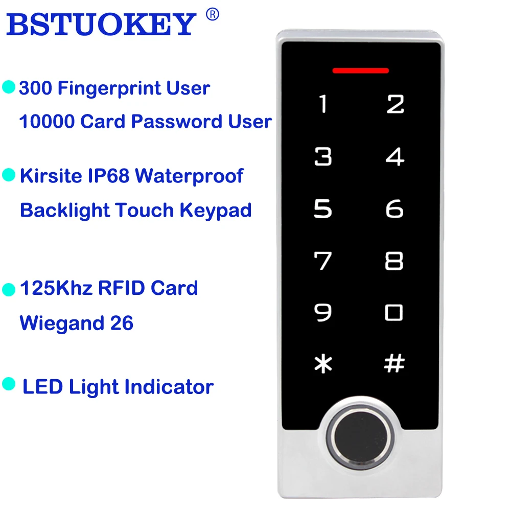 10000-card-user-300-fingerprint-waterproof-touch-metal-keypad-125khz-rfid-fingerprint-access-control-reader-access-controller