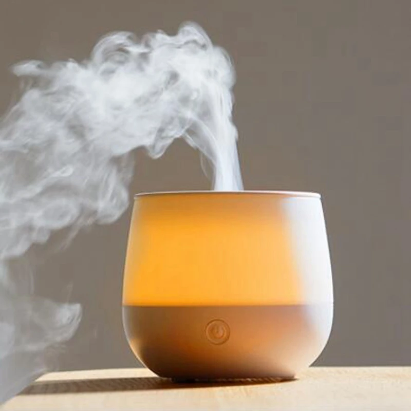 

Usb Mini Table Air Humidifier Essential Oil Diffuser Ultrasonic Aromatherapy Slient with Led Non Cotton Stick Filter