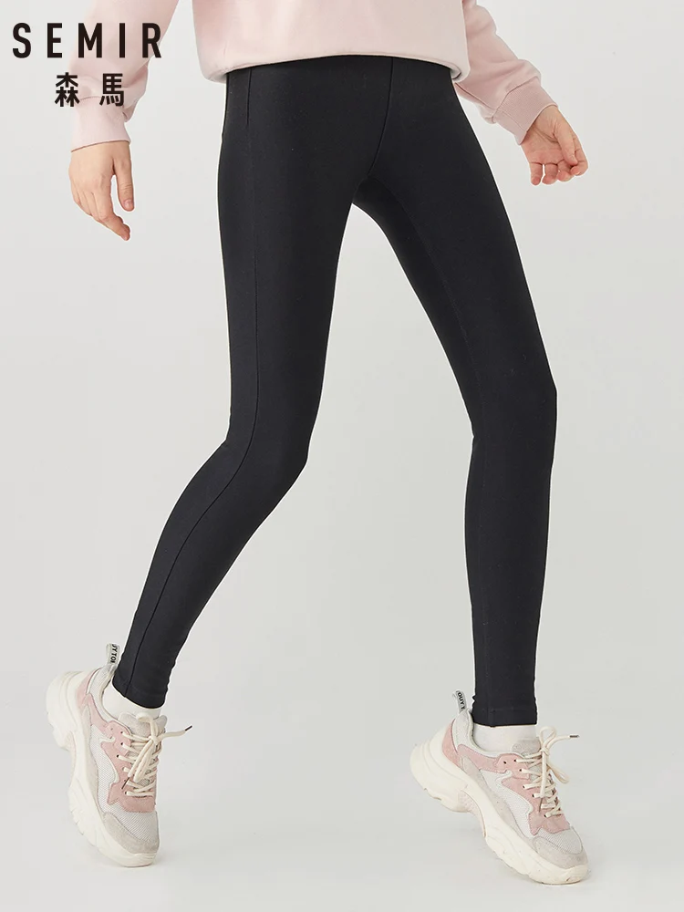 Леггинсы SEMIR женские новинка зимы 2019 эластичные облегающие штаны узкие брюки