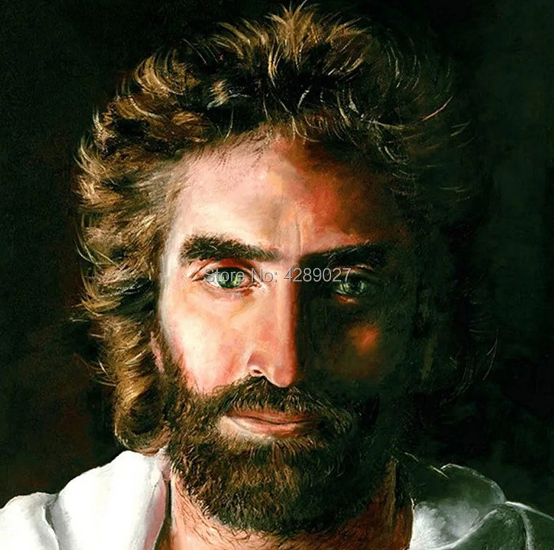 Religion 5D DIY Diamond Painting Jesus Embroidery Set Cross Stitch Crafts Kits Full Diamonds Home Mural Rhinestone Pictures | Дом и сад