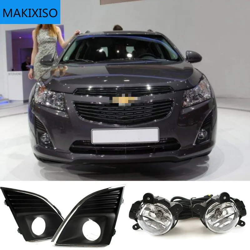 

Автомобильная противотуманная фара 12 В в сборе для Chevrolet Cruze 2013-2015 с крышками противотумансветильник р и кнопкой переключения реле проводов