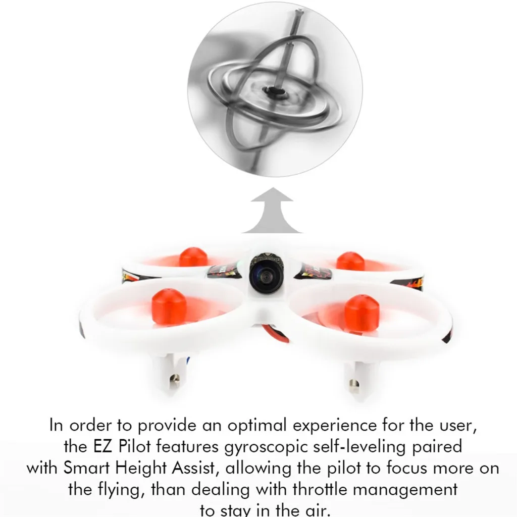 Интеллектуальный Emax EZpilot 82 мм мини 2~ 3S RTF версия с Goggle Крытый FPV RC гоночный Дрон детские игрушки brinquedos игрушки
