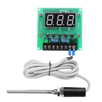 

AC 220V 1500W Digital Heating Cooling Thermometer Temperature Controller Thermostat Incubator Control Microcomputer Module